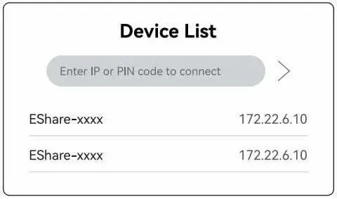 Shenzhen Hotack Technology D058 Portable Projector User Manual - EShare Instruction for Android