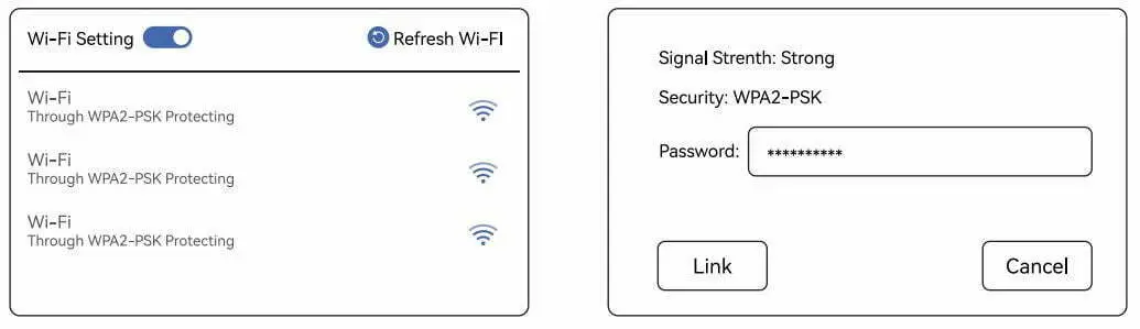 Shenzhen Hotack Technology D058 Portable Projector User Manual - Network Settings