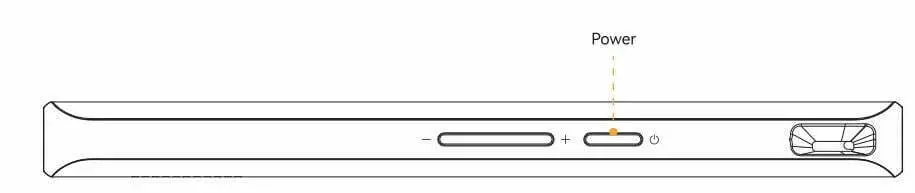 Shenzhen Hotack Technology D058 Portable Projector User Manual - Power On off