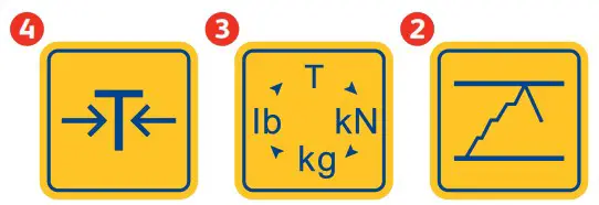 straightpoint Digital Dynamometer Load Cell Loadlink plus - LLP preset tare