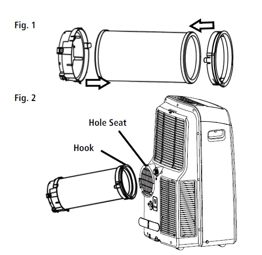 Whynter ARC-148MHP Portable Air Conditioner and Heater fig 8