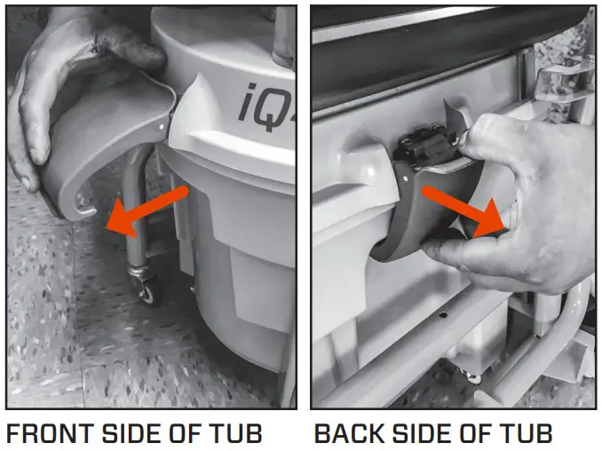 iqpowertools 426HEPA Cyclonic Dust Extractor HEPA Filtration - Cart System 3