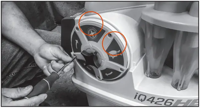 iqpowertools 426HEPA Cyclonic Dust Extractor HEPA Filtration - FILTER MAINTENANCE 4