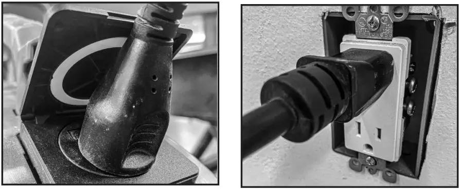 iqpowertools 426HEPA Cyclonic Dust Extractor HEPA Filtration - POWER SOCKET 2