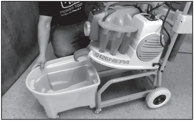 iqpowertools 426HEPA Cyclonic Dust Extractor HEPA Filtration - TRANSPORTATION 3