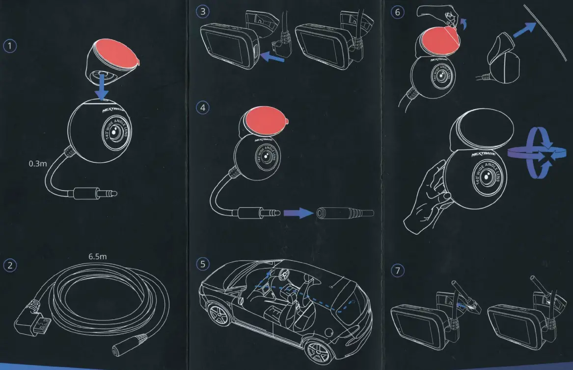 NEXTBase-DVRS2RWC-Rear-Window-Camera-fig-1