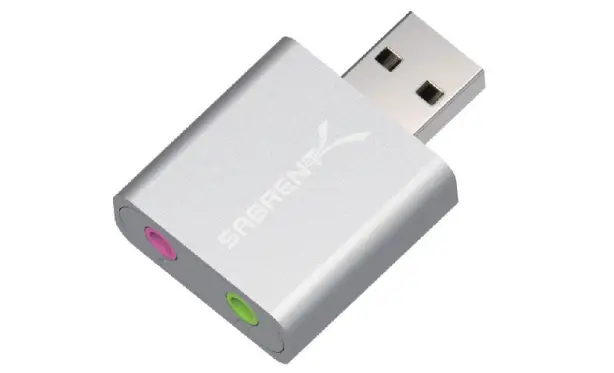 Sabrent Au-emac Usb Aluminum External Stereo Sound Adapter User Manual