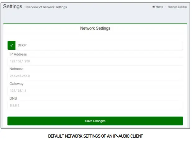 IP-INTEGRA FE-CUBE-PAS1 Paging Audio Adapter and Scheduler-fig14