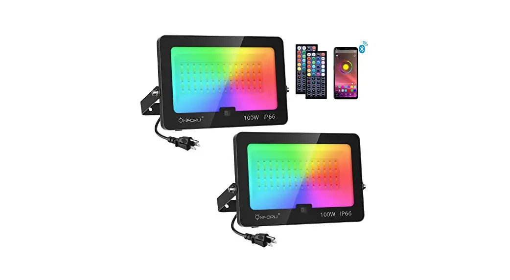 Onforu D100rgb Led Rgb Flood Light User Manual