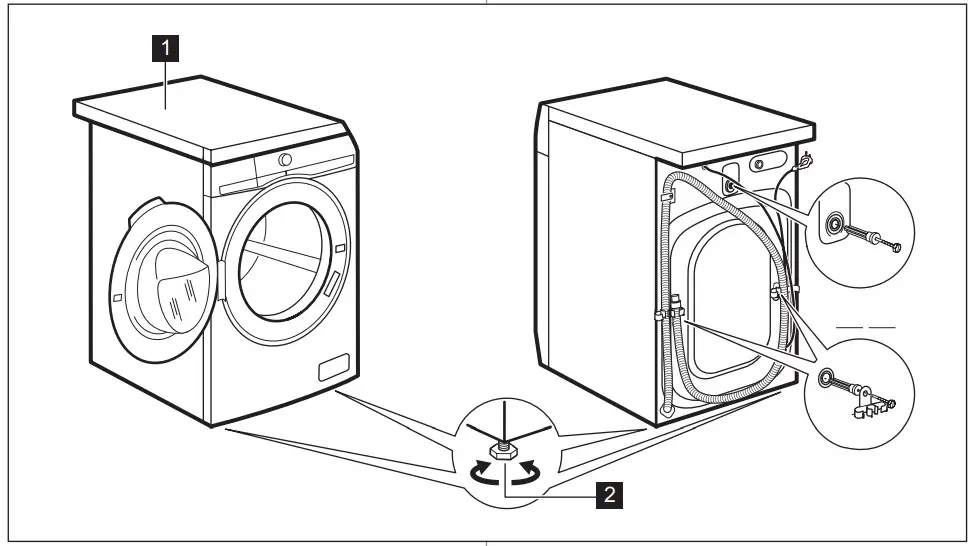 Electrolux E4WP31 902980184 Metal Cover - figure 1