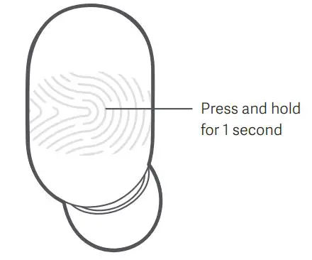 MI True Wireless Earbuds - Turning On