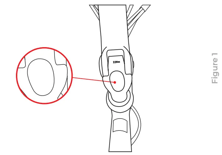 ELECTRIC BIKE CO HL3000 EST. 2014 eBike Fork Mounted Front Headlight - Figure 1