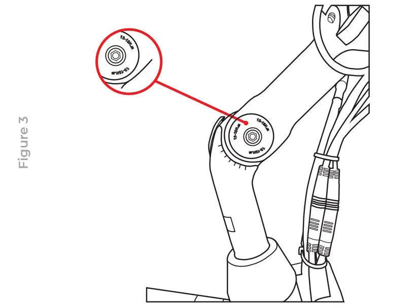 ELECTRIC BIKE CO HL3000 EST. 2014 eBike Fork Mounted Front Headlight - Figure 5