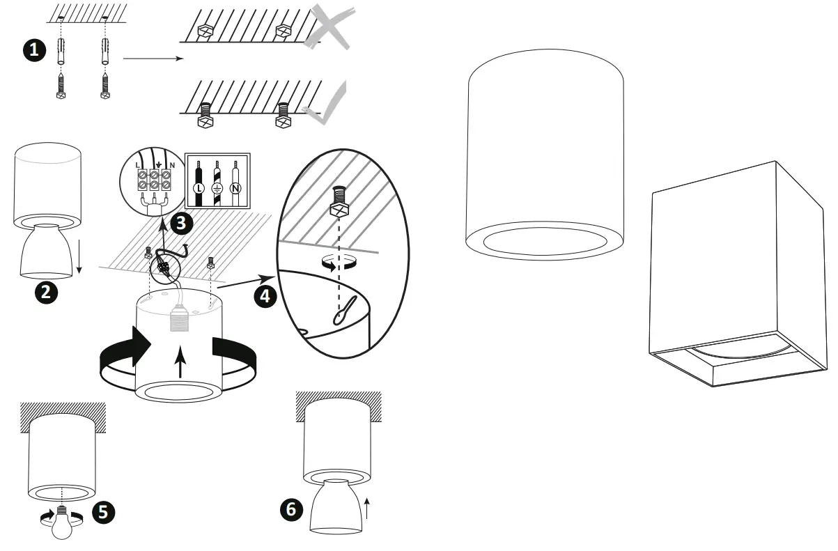Sanico CERES 307224 Ceiling Lamp Sufitowa Spot