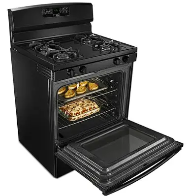 Amana-AGR6303MMB-30-Inch-Black-Gas-Range-WithBake-Assist-Temps-product-image