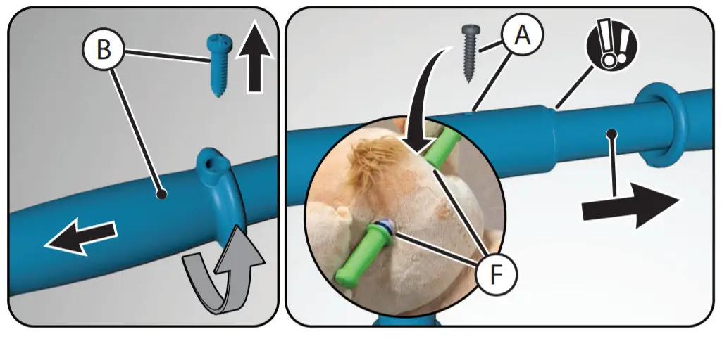 Huffy Plush Battery Ride - Remove Plush Cover2