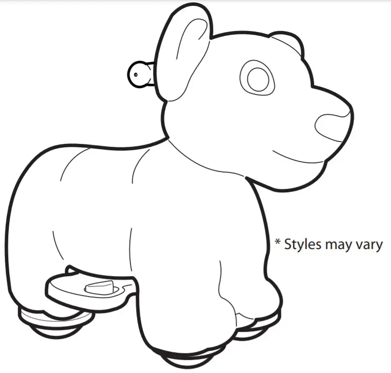 Huffy Plush Battery Ride