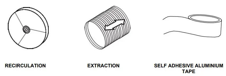JOCEL JE90I-007582 Cooker Hood - Accessories