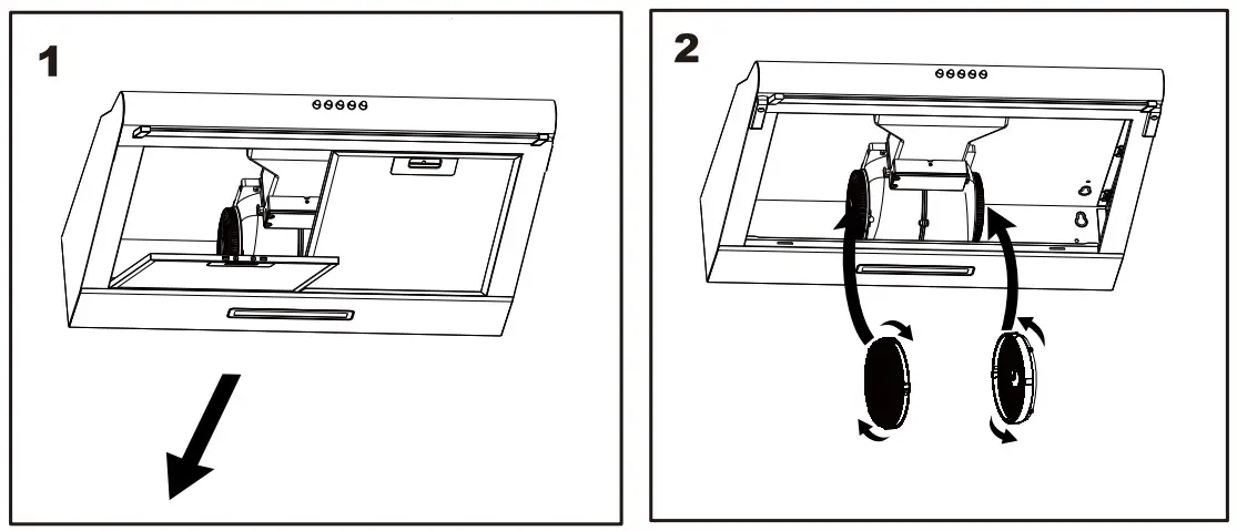 JOCEL JE90I-007582 Cooker Hood - MAINTENANCE 1