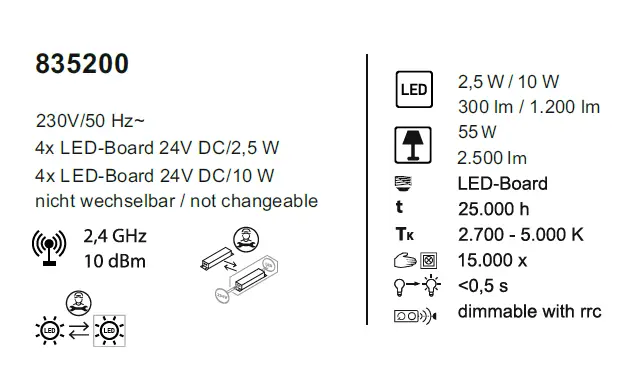 Paul Neuhaus 8181 Q-Linea Ceiling Light fig 1