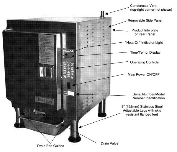 Cleveland-STEAMCUB-SteamCub-5-Pan-Electric-Countertop-Connectionless-Steamer-fig-1