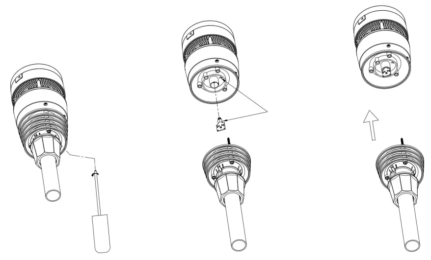 ecowitt GW2000 7 In 1 Weather Station - unplug the old sensor
