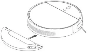 MI Robot Vacuum Mop 2 Pro+ Black - Using the Mopping Function