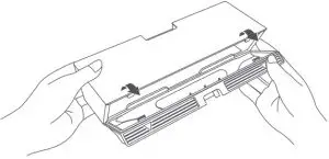 MI Robot Vacuum Mop 2 Pro+ Black - Cleaning the Washable Filter