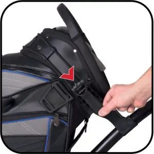 Using the Upper Bag Supports