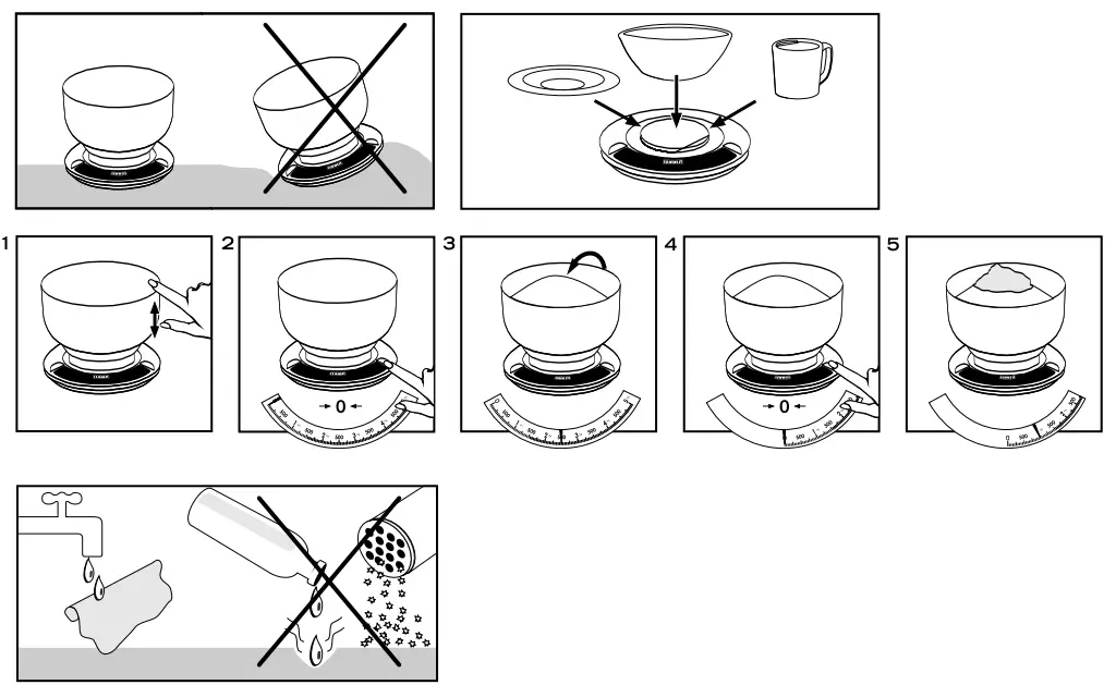 LEIFHEIT 03172 Culina Pro kitchen Scale
