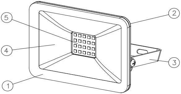 ELRO LF60 10 and LF60 20 LED Outdoor Lamp with Motion Sensor - Overview