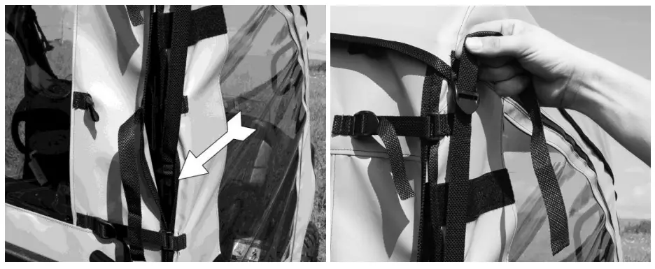 FALCON RIDGE AC-12PROWLER-FC04 Arctic Cat Prowler 2012 to Present Full Cab - fig 12