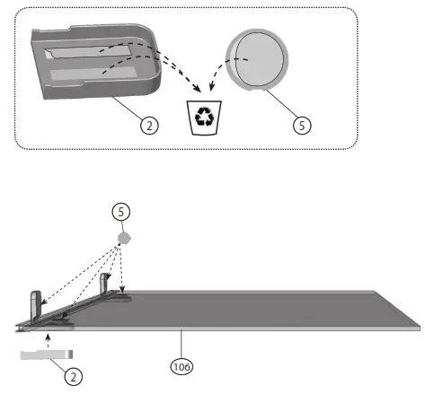 RAVAK BVS1-80 Solid One-Piece Bath Screen - 8
