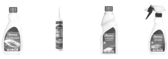 RAVAK BVS1-80 Solid One-Piece Bath Screen - 9