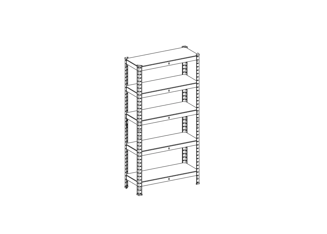 Songmics Glr040 Heavy Duty Shelves Instruction Manual