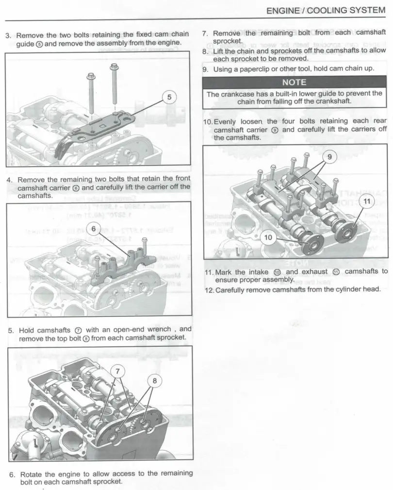 EVOLUTION POWERSPORTS 800FP0001 XR Series - Engine Disassembly 2