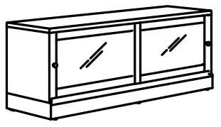 IKEA 593 861 99 HAVSTA TV Storage Combination Glass Doors - FIGURE 10