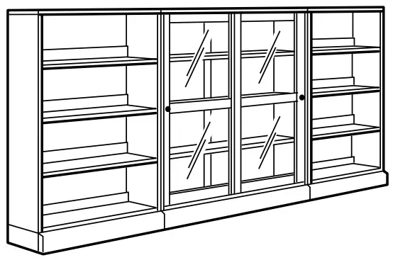 IKEA 593 861 99 HAVSTA TV Storage Combination Glass Doors - FIGURE 15