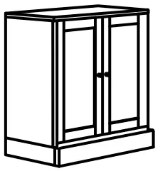 IKEA 593 861 99 HAVSTA TV Storage Combination Glass Doors - FIGURE 31