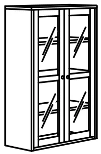 IKEA 593 861 99 HAVSTA TV Storage Combination Glass Doors - FIGURE 32