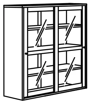 IKEA 593 861 99 HAVSTA TV Storage Combination Glass Doors - FIGURE 37