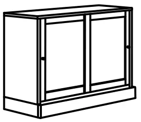 IKEA 593 861 99 HAVSTA TV Storage Combination Glass Doors - FIGURE 7