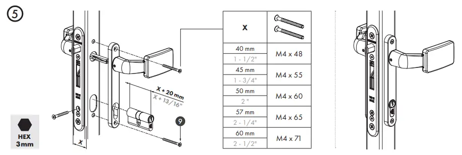LOCINOX-3006FIX-Aluminium-Blocking-Handle-Pair-Fig-06