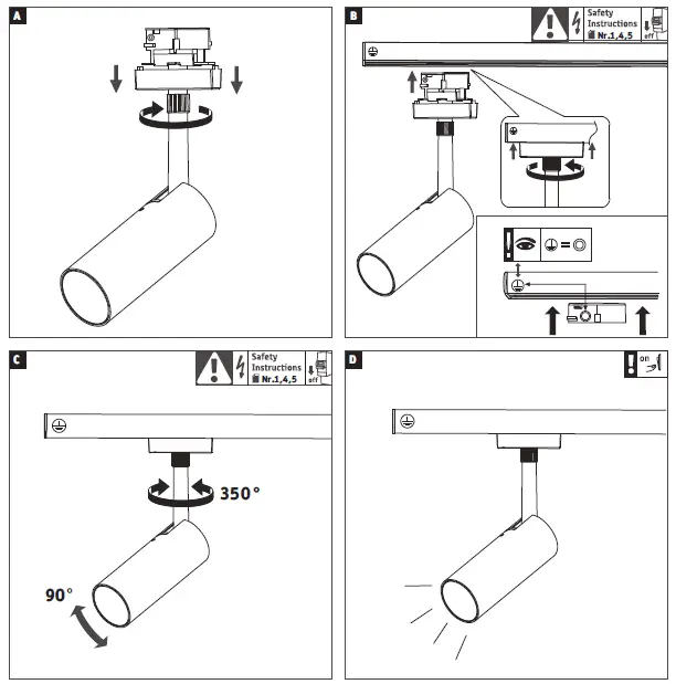 Paulmann 955.06 URail LED Rail Spot Tubo Single Spot-2