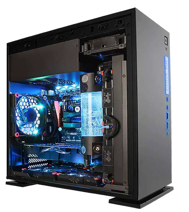 InWin 301C Tempered Glass Mini Tower Desktop Chassis - Completing Installation