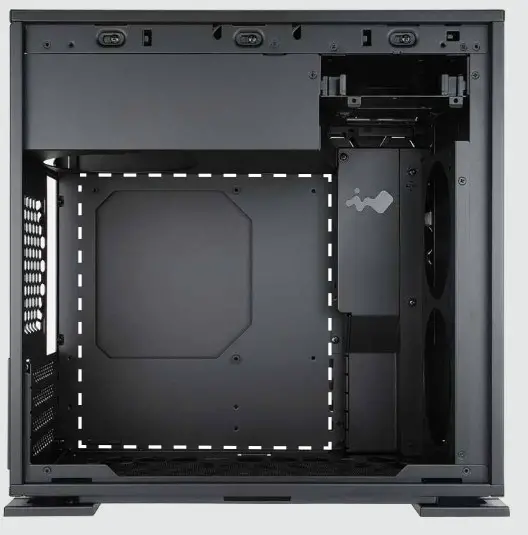 InWin 301C Tempered Glass Mini Tower Desktop Chassis - Installation 3