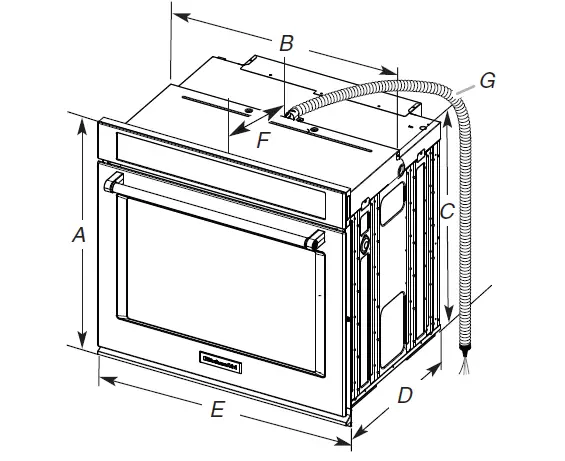 Whirlpool 68.6cm Electric Single and Double Built In Oven 1