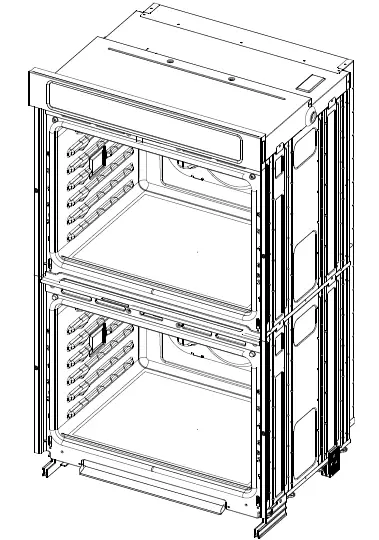 Whirlpool 68.6cm Electric Single and Double Built In Oven 29