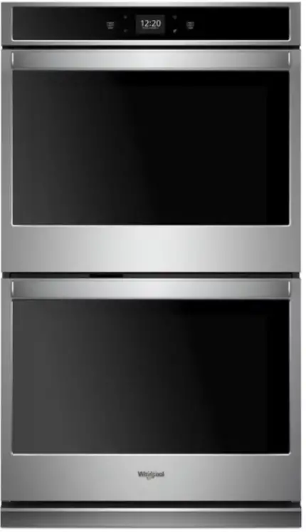 Whirlpool 68.6cm Electric Single and Double Built In Oven