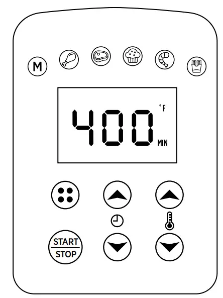 Crux 3QT Digital Air Fryer-6